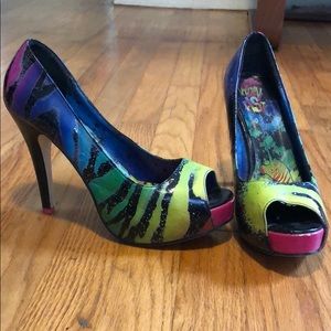 Rainbow Iron Fist Pumps